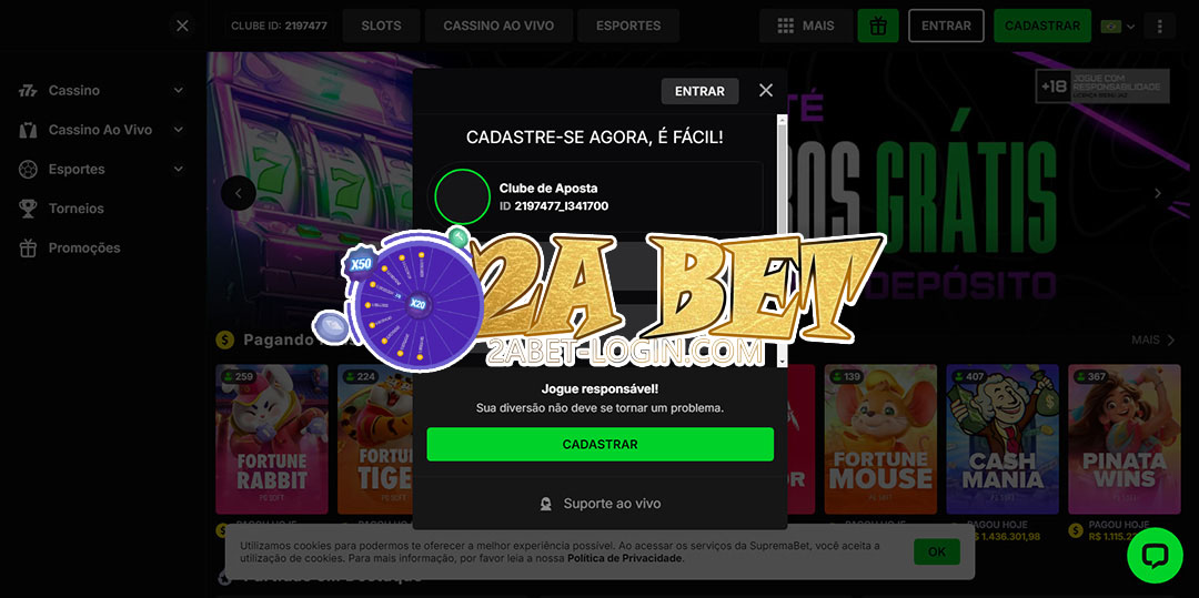 2a bet registrar